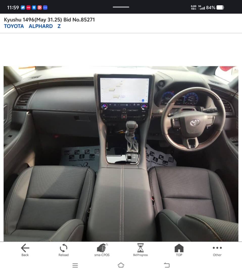 Toyota alphard black Dec 2023 6A mileage 2.6k km original modelista kits and muffler rm329k (6)